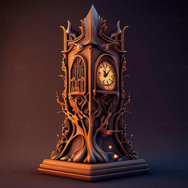 3D model Tower of Time game (STL)